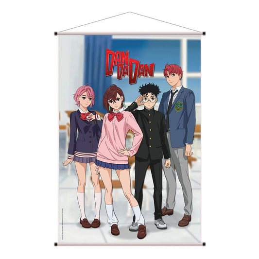 Dandadan Wallscroll Ghosts, Aliens & Homework 60 x 90 cm Sakami Merchandise