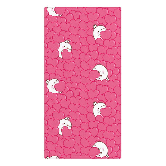 Molang Towel Hearts 150 x 75 cm Towels
