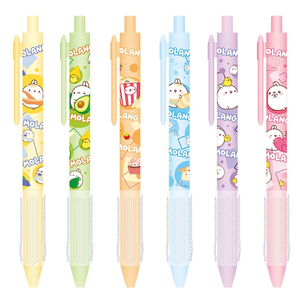 Molang Premium Gel Pens Display (24) - FanofThings.co.uk
