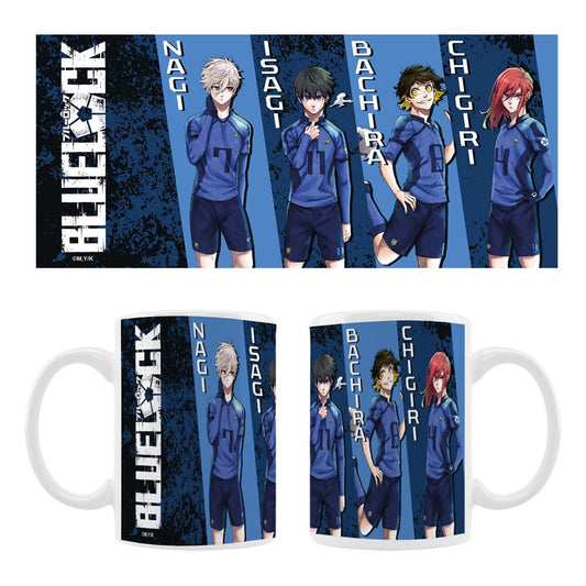 Blue Lock Ceramic Mug Nagi, Isagi, Bachira & Chigiri Sakami Merchandise