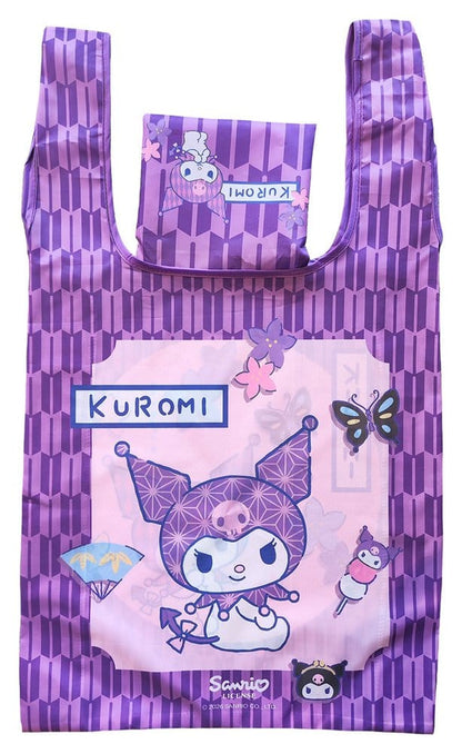 Sanrio Tote Bag Kuromi Japanese Foldable