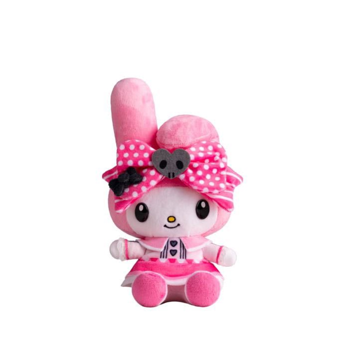 Sanrio Plush Figure My Melody Pink Black Party Anniversary Edition 22 cm Sakami Merchandise