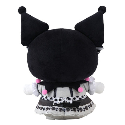 Sanrio Pink Black Party Series Plush Figure Kuromi 22 cm Sakami Merchandise