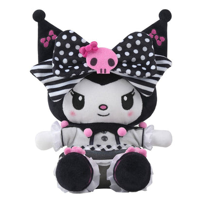 Sanrio Pink Black Party Series Plush Figure Kuromi 22 cm Sakami Merchandise