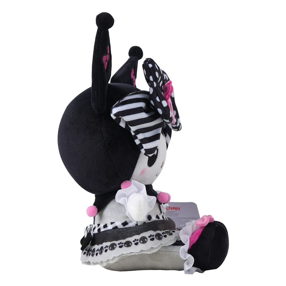 Sanrio Pink Black Party Series Plush Figure Kuromi 35 cm Sakami Merchandise