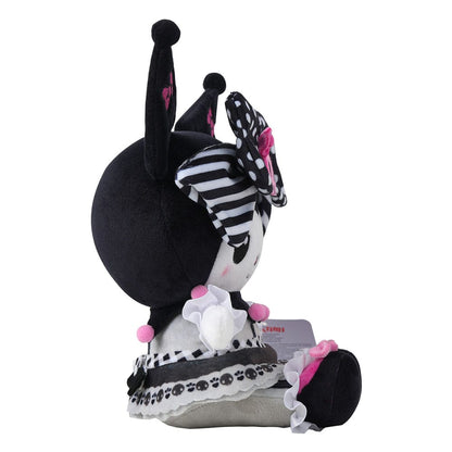 Sanrio Pink Black Party Series Plush Figure Kuromi 35 cm Sakami Merchandise