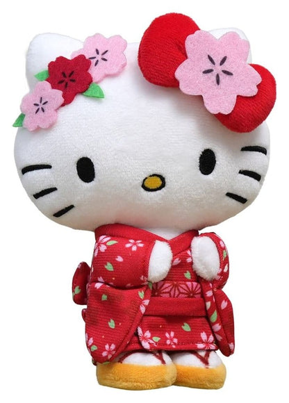 Sanrio  Plush Figure Hello Kitty Kimono Version 22 cm Sakami Merchandise