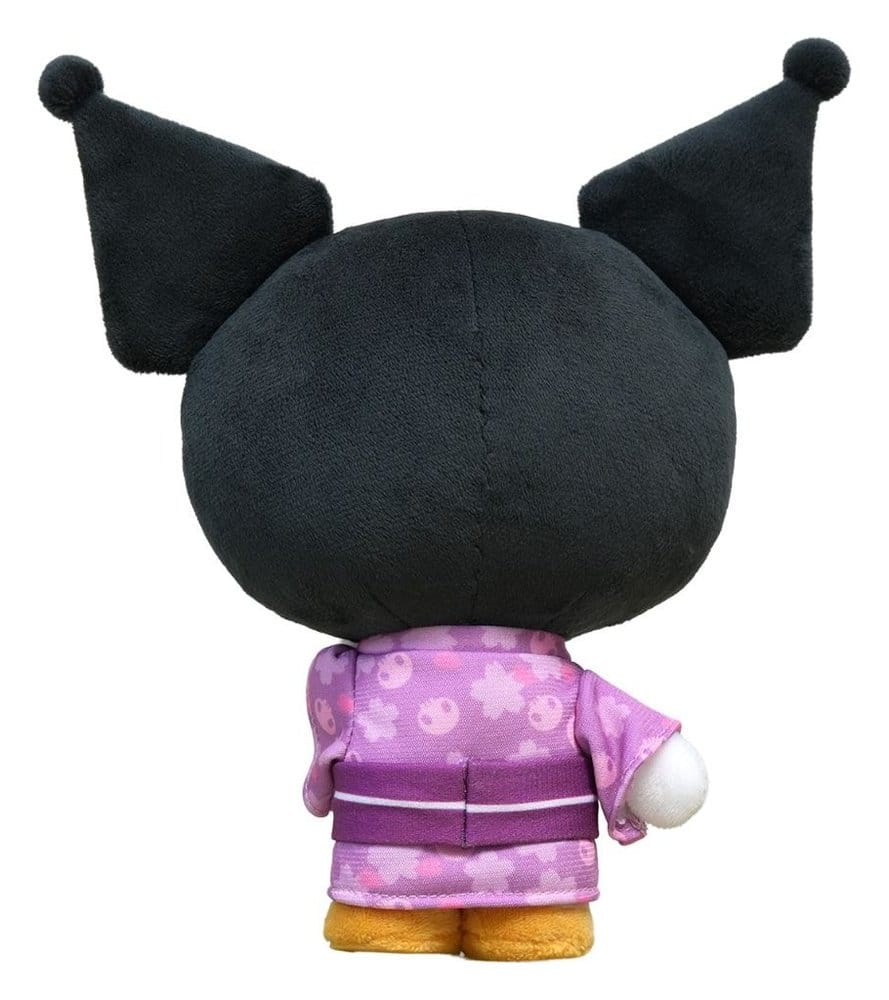 Sanrio  Plush Figure Kuromi Kimono Version 22 cm Sakami Merchandise