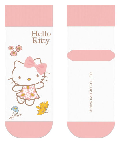 Sanrio Socks Hello Kitty Buttercream Short 36-40 Sakami Merchandise