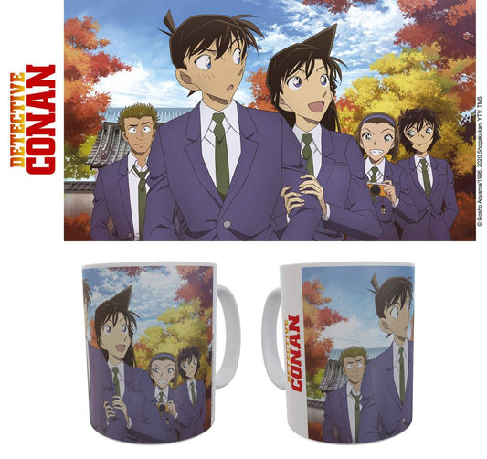 Detective Conan Ceramic Mug Shinichi & Ran Cups & Mugs