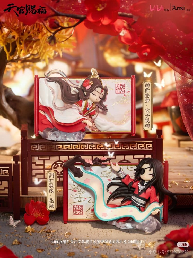 Heaven Official's Blessing Mini Figures Gong Fu Jing Juan Series 13 cm Blind Box Display (8) Sakami Merchandise