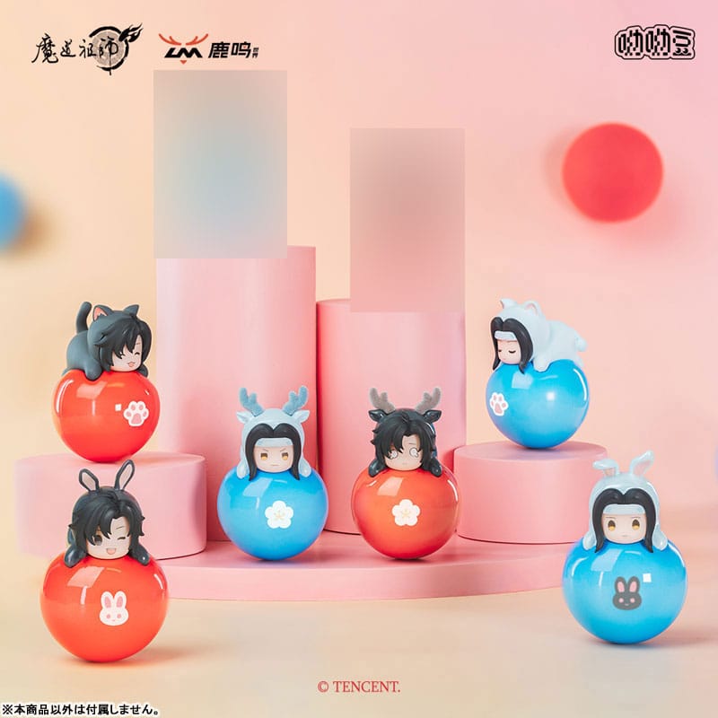 HeGrandmaster of Demonic Cultivation Yura Yura Mascot Mini Figures 5 cm Display (6) Sakami Merchandise