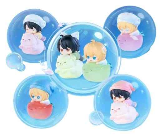 The Falling Merman PVC Mini Figures Luming World Series Blind Box 5 cm Display (12)