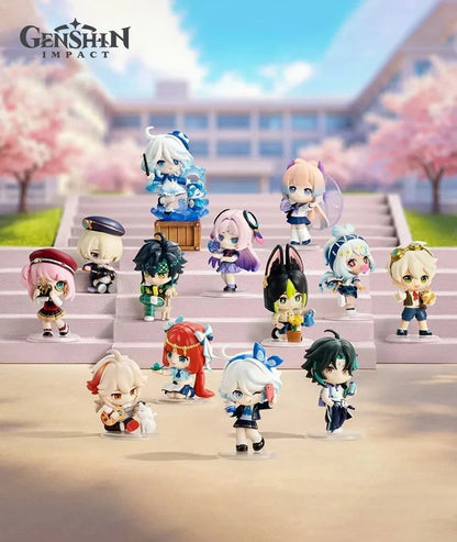 Genshin Impact Chibi Mini Figures Academy's Light and Shadow Poetry Blind Box Display (12)