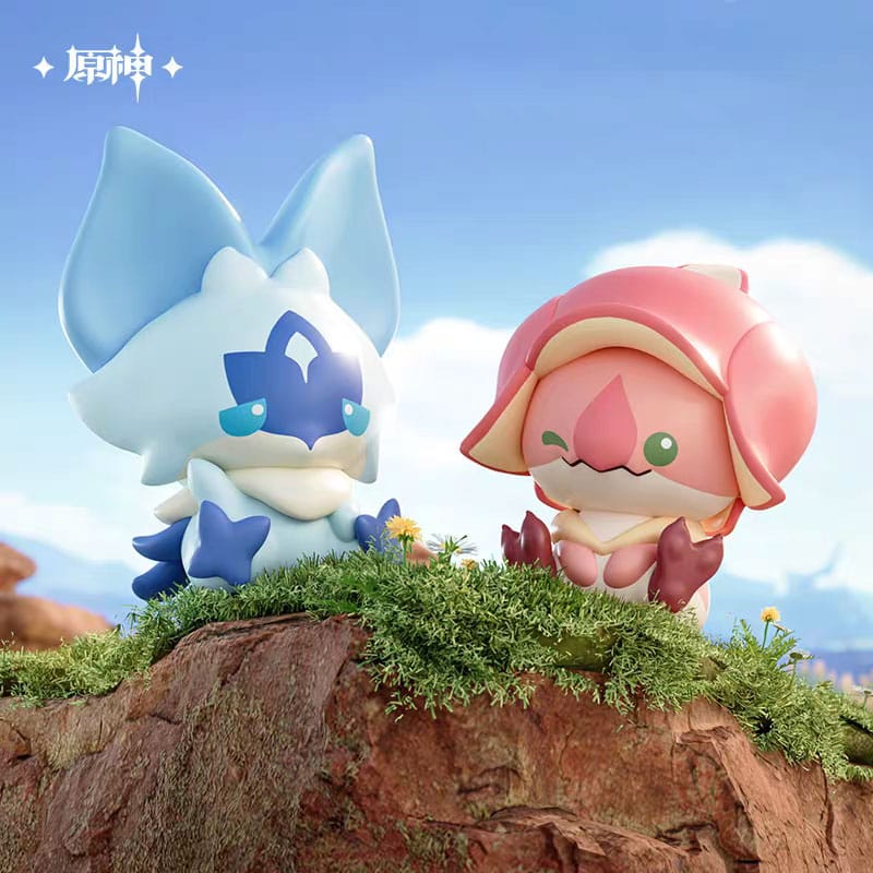 Genshin Impact Natlan Saurian Series Mini Figures 4 cm Blind Box Display (20) Sakami Merchandise