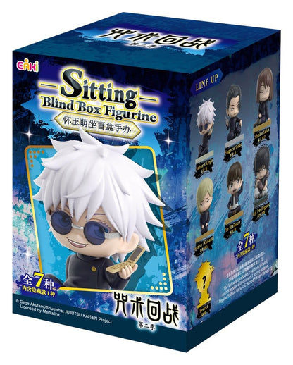 Jujutsu Kaisen PVC Mini Figures Season 2 Sitting Series Blind Box 8 cm Display (6)