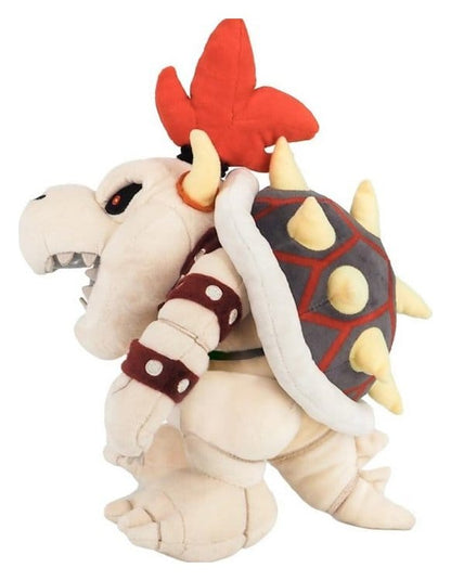 Super Mario Plush Figure Dry Bowser 32 cm Sanei