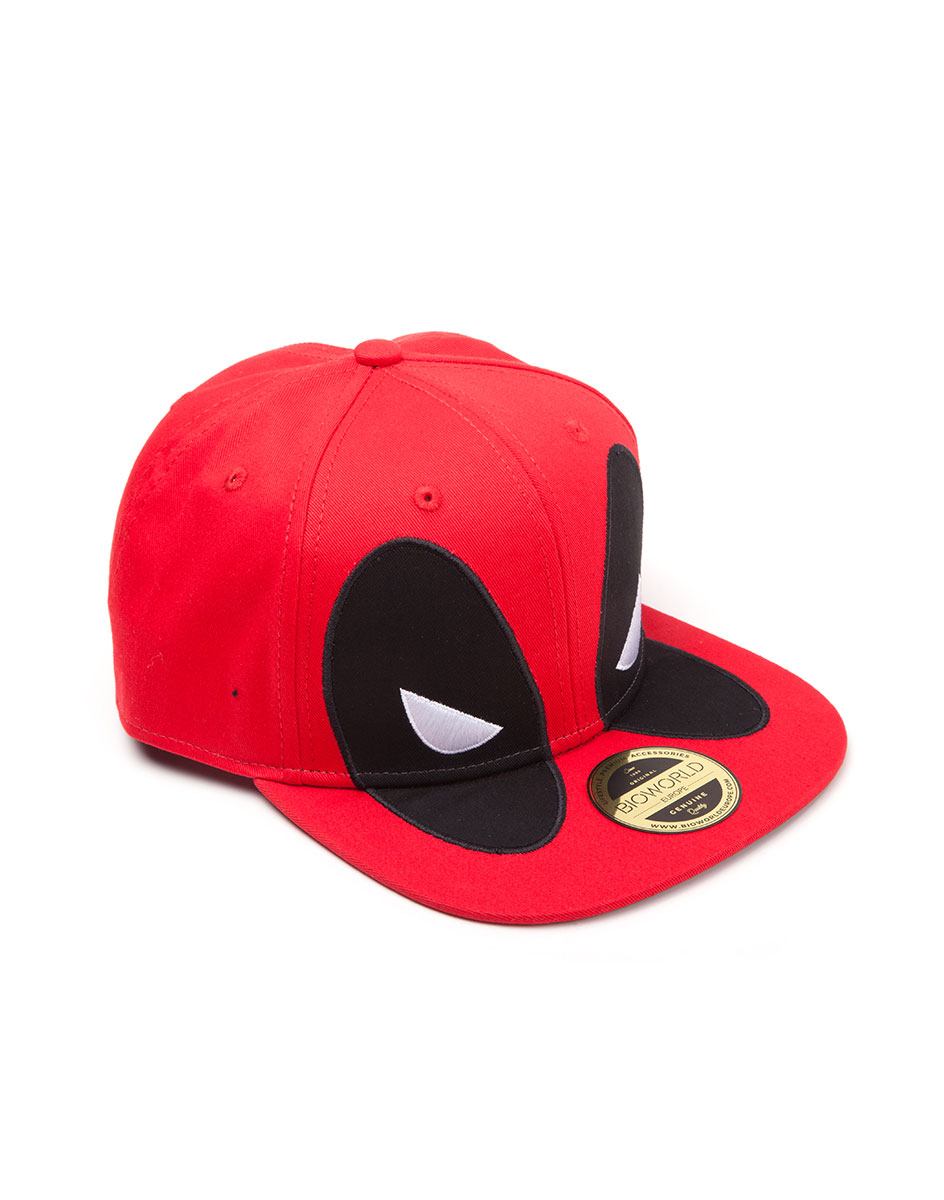 Deadpool Snapback Cap Big Face Beanies & Caps