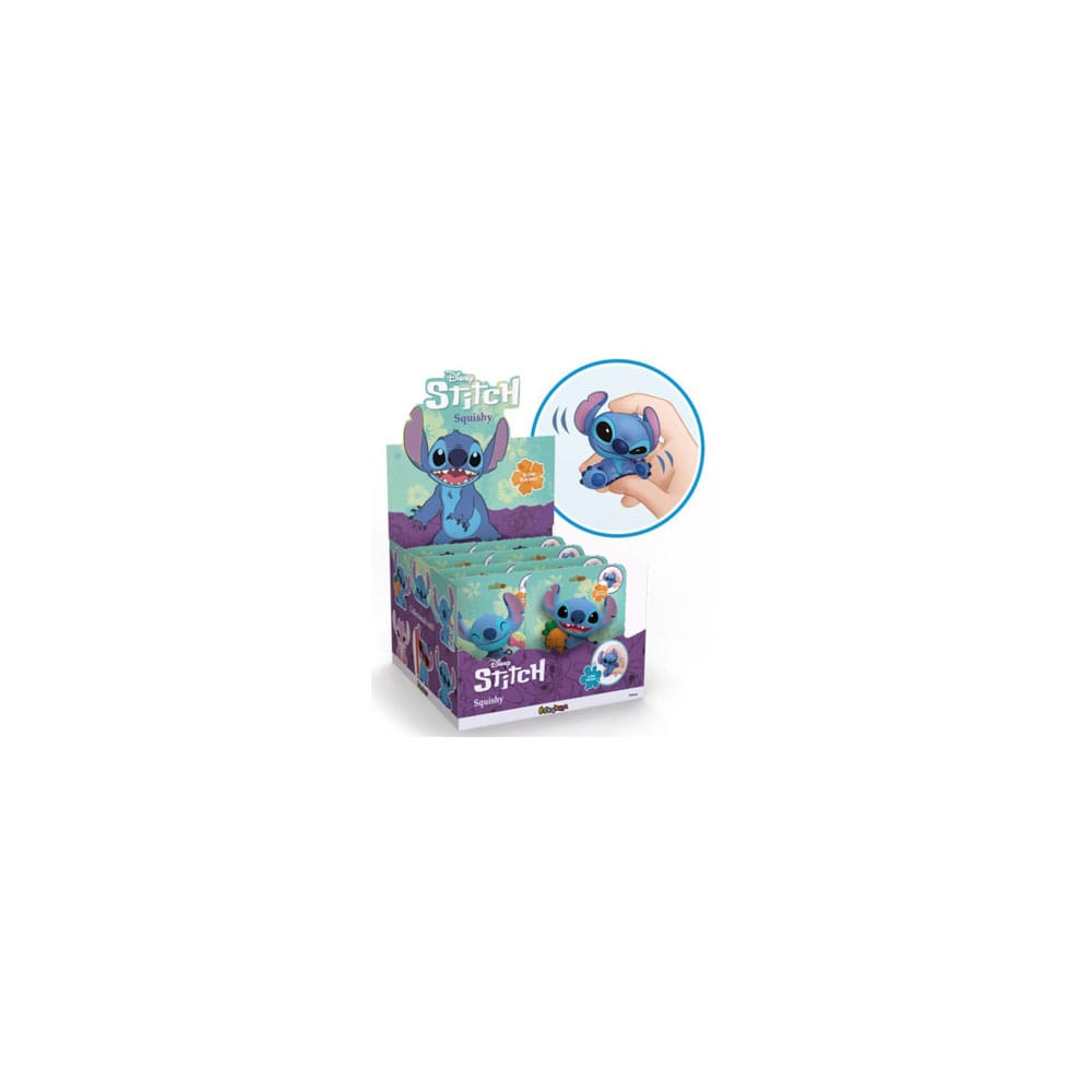 Lilo & Stitch Squishy Figures Stitch Display (8) Sbabam