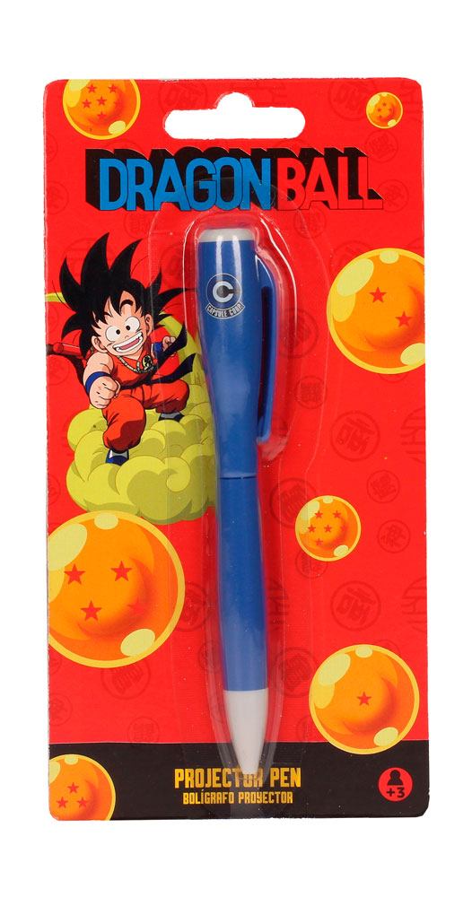 Dragon Ball Pen with Light Projector Capsule Corp Stationery