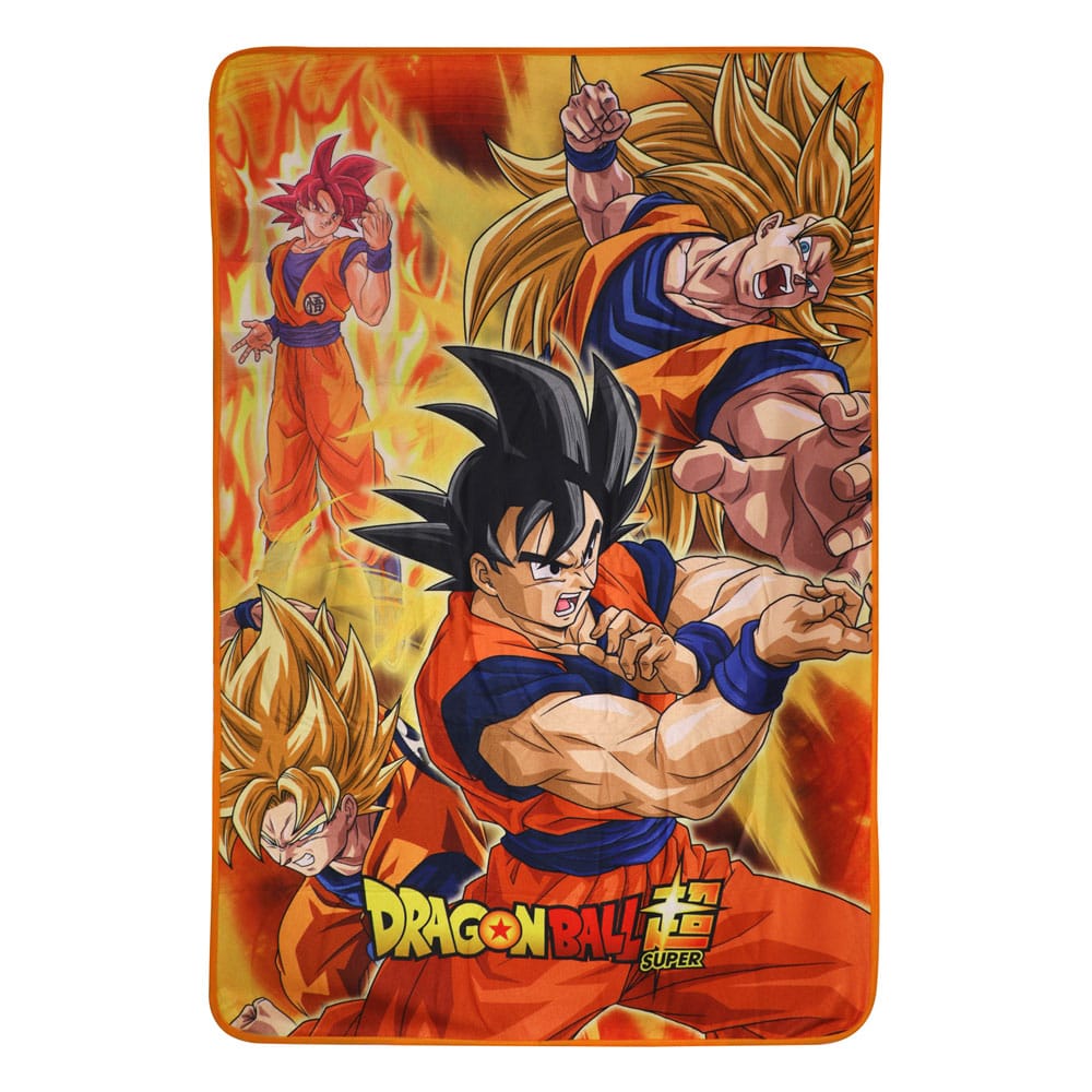 Dragon Ball Super Fleece Blanket Battle of Gods Goku 100 x 150 cm Blankets & Duvets