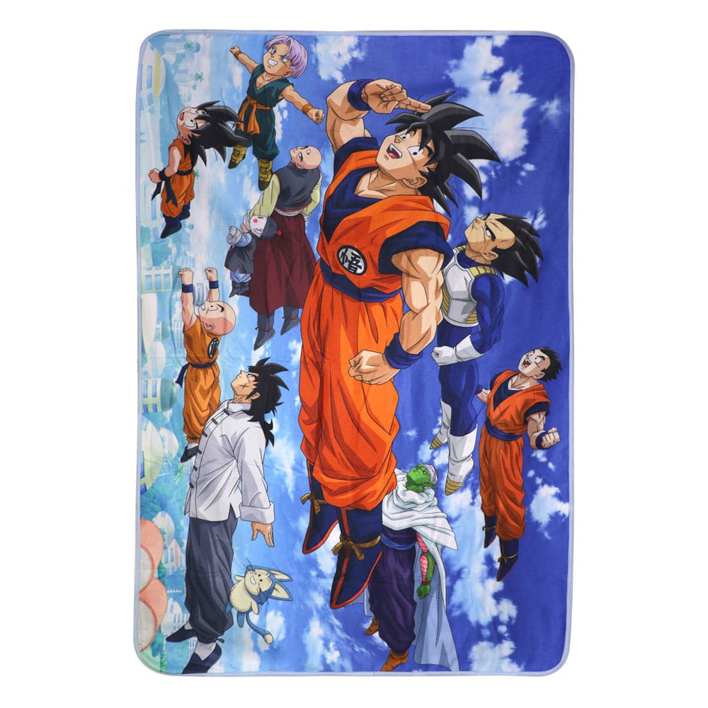 Dragon Ball Super Fleece Blanket Universe Survival Heroes 100 x 150 cm Blankets & Duvets