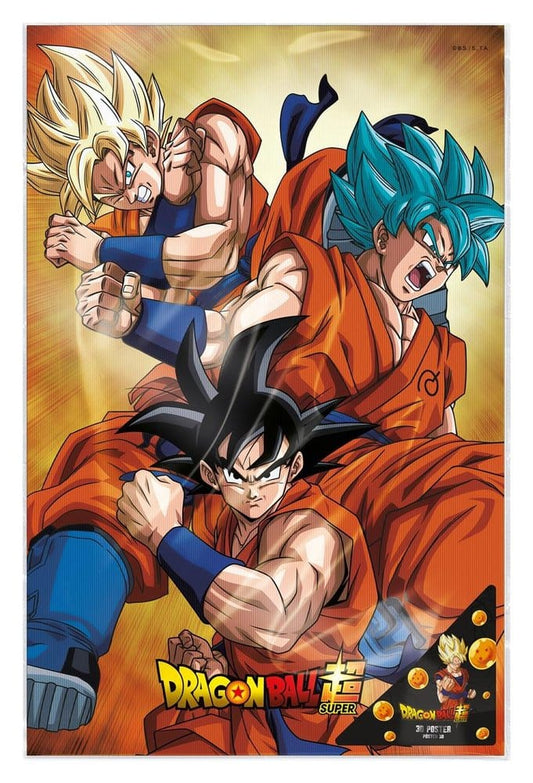 Dragon Ball Super 3D Poster Champa Goku 38 x 58 cm SD Toys