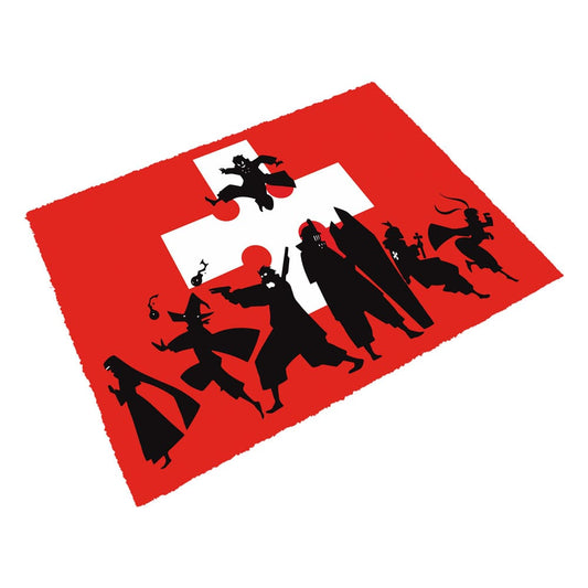 Fire Force Doormat Logo Red 40 x 60 cm Rugs