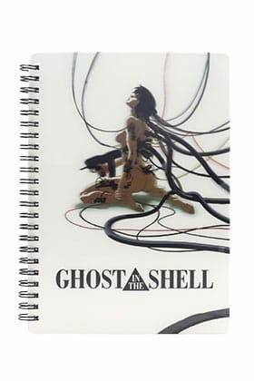 Ghost in the Shell Notebook with 3D-Effect Poster Stationery