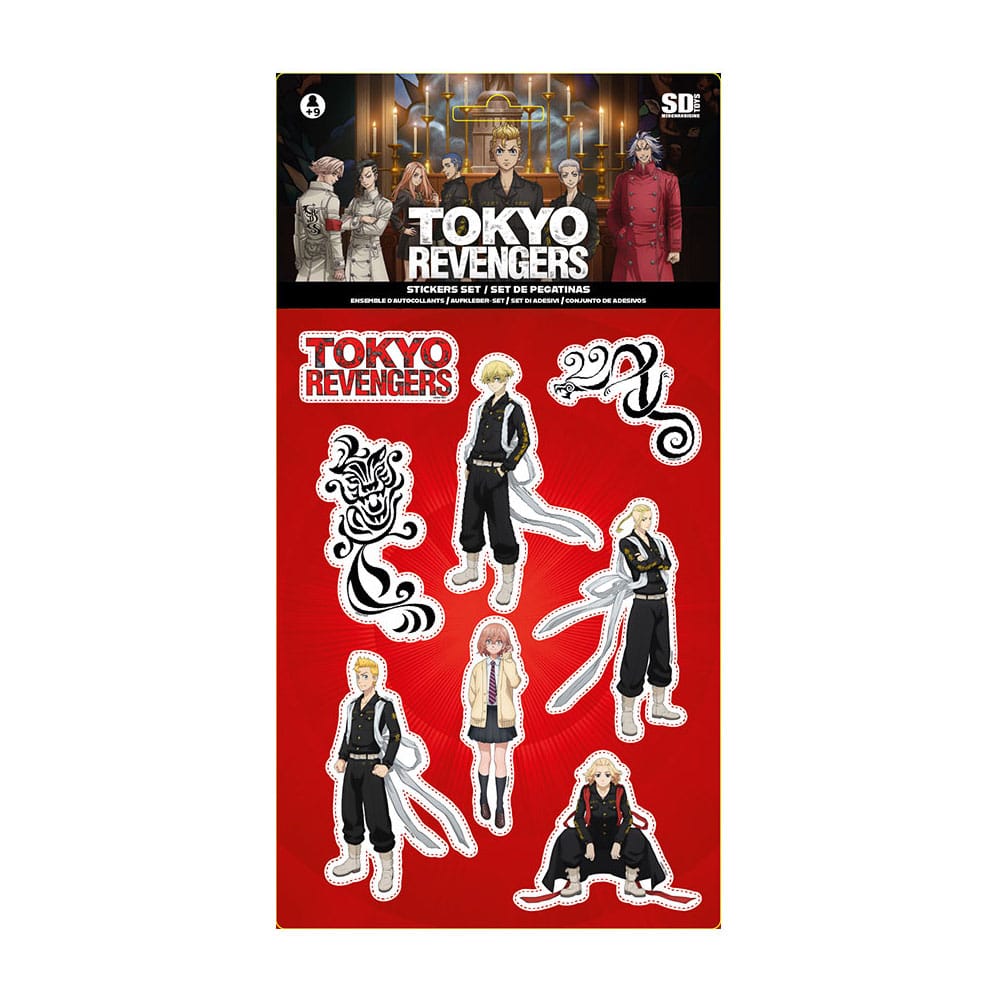 Tokyo Revengers Deluxe Sticker Set Stationery