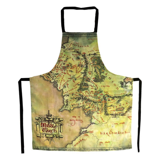 Lord of the Rings cooking apron The Middle Earth Map SD Toys