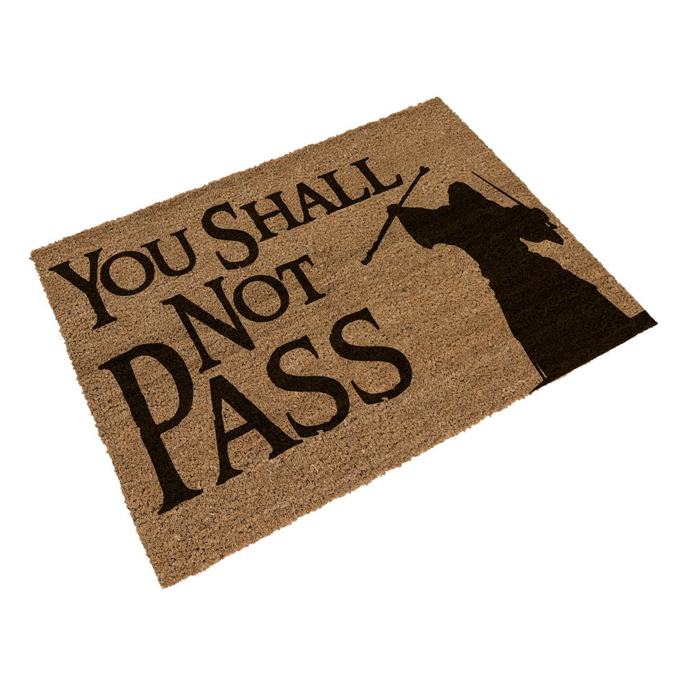Lord of the Rings Doormat You Shall Not Pass 60 x 40 cm SD Toys