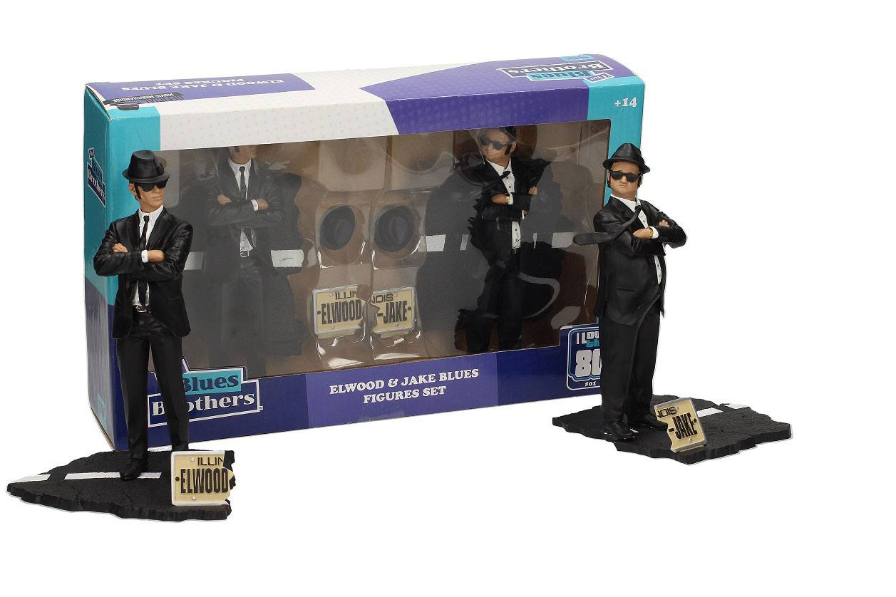 Blues Brothers Movie Icons Statue 2-Pack Jake & Elwood 18 cm SD Toys