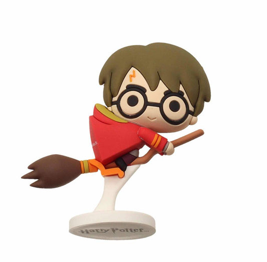 Harry Potter Pokis Rubber Minifigure Harry Potter Nimbus Red Cape 6 cm SD Toys