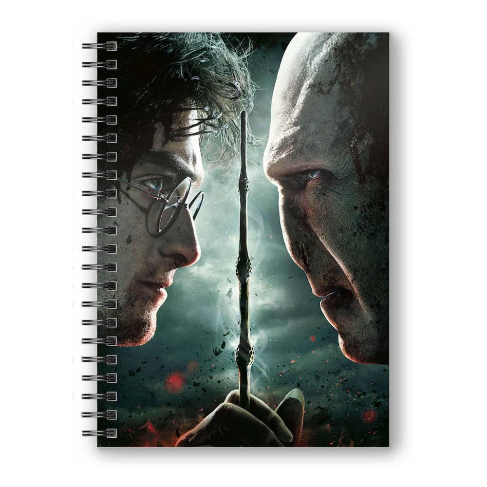 Harry Potter Notebook with 3D-Effect Harry Potter vs. Voldemort - FanofThings.co.uk