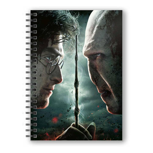 Harry Potter Notebook with 3D-Effect Harry Potter vs. Voldemort - FanofThings.co.uk