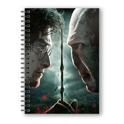 Harry Potter Notebook with 3D-Effect Harry Potter vs. Voldemort Stationery