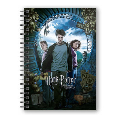 Harry Potter Notebook with 3D-Effect Harry Potter and the Prisoner of Azkaban - FanofThings.co.uk