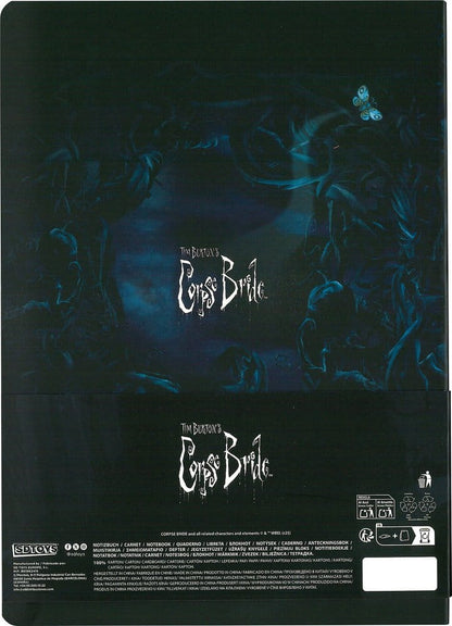 Corpse Bride Softcover Notebook Movie Poster 21 cm