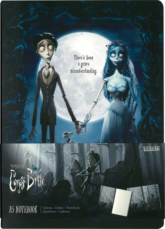 Corpse Bride Softcover Notebook Movie Poster 21 cm