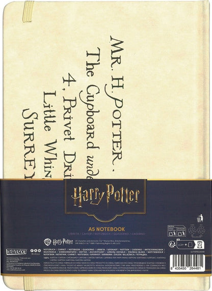 Harry Potter Hardcover Notebook Hogwarts Letter 21 cm
