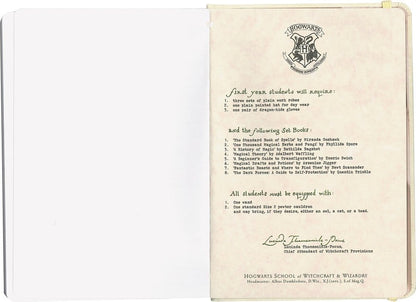 Harry Potter Hardcover Notebook Hogwarts Letter 21 cm