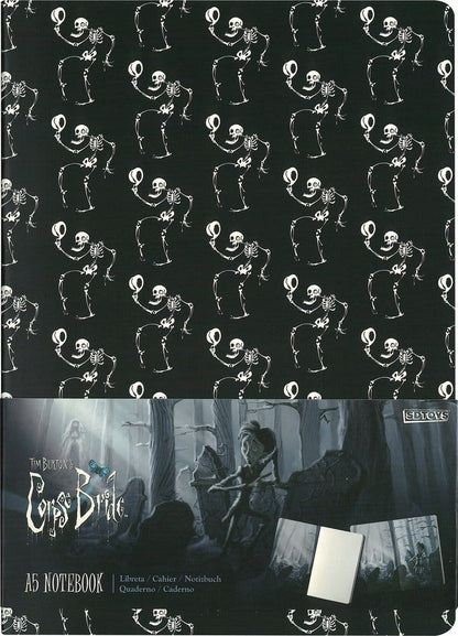 Corpse Bride Softcover Notebook Skeleton ver. A 21 cm