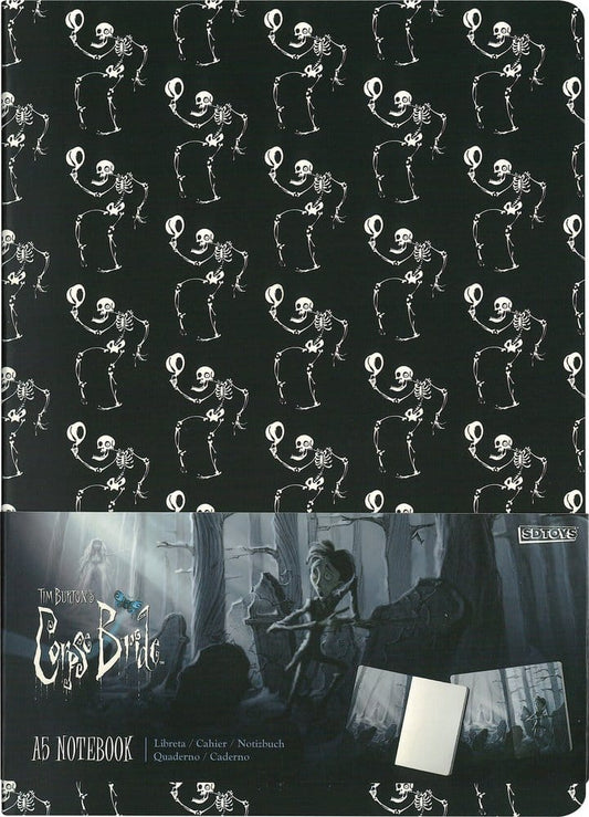 Corpse Bride Softcover Notebook Skeleton ver. A 21 cm