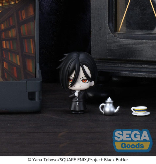 Black Butler: Boarding School Arc Petite World Memories Mini Figure Sebastian Michaelis (EX) 8 cm