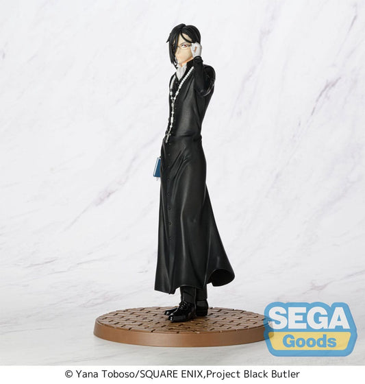 Black Butler: Boarding School Arc Luminasta PVC Statue Sebastian Michaelis 22 cm