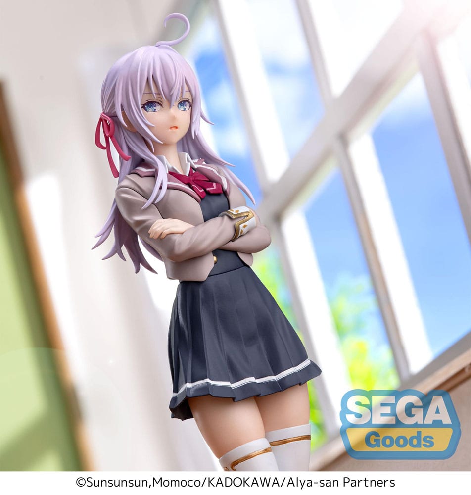 Alya Sometimes Hides Her Feelings in Russian Luminasta PVC Statue Alya Uniform Ver. 18 cm Sega