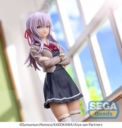 Alya Sometimes Hides Her Feelings in Russian Luminasta PVC Statue Alya Uniform Ver. 18 cm Sega