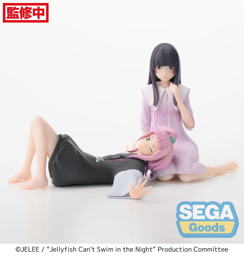 Jellyfish Can’t Swim in the Night PM Perching PVC Statue Mei Kim Anouk Takanashi 10 cm Statues