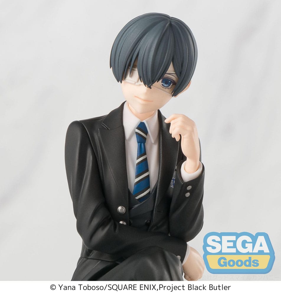 Black Butler: Boarding School Arc PM Perching PVC Statue Ciel Phantomhive 14 cm Statues